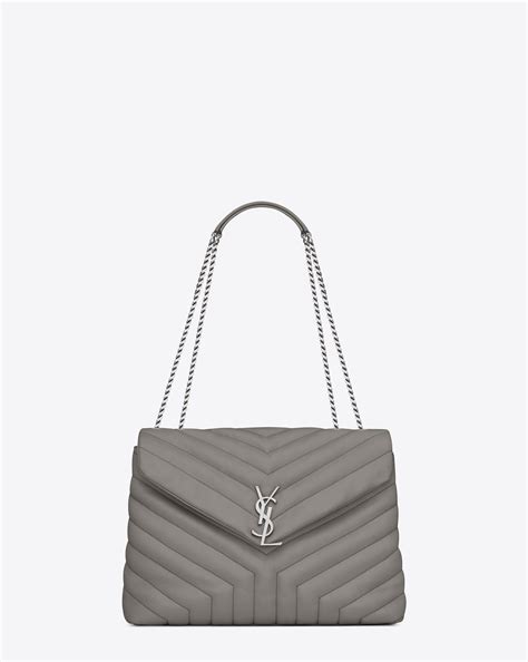 pearl grey ysl bag|HANDBAGS .